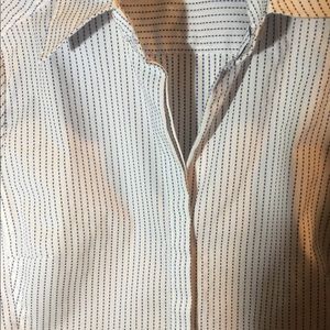 NEW YORK & COMPANY BLOUSE LARGE